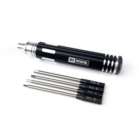 RC Overhaul Hex Driver 4 in 1 Set 1.5/2/2.5/3mm (T-RCO-TL004)