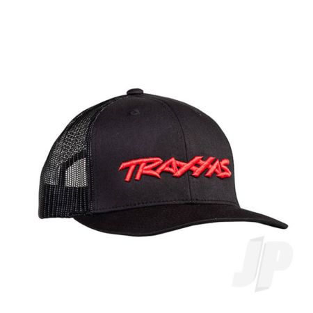 Traxxas Logo Hat Curve Bill Black Osfa (TRX1182-BLR)