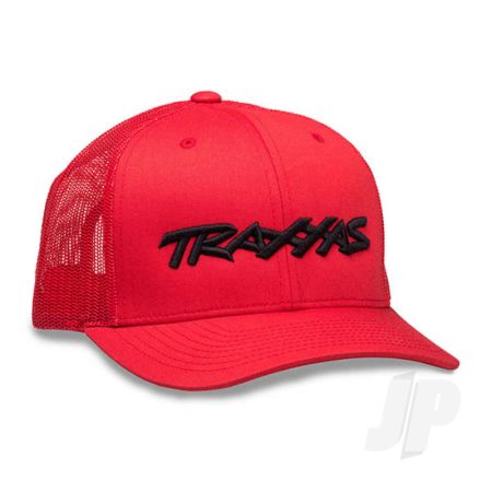 Traxxas Logo Hat Curve Bill Red Osfa (TRX1182-RBL)