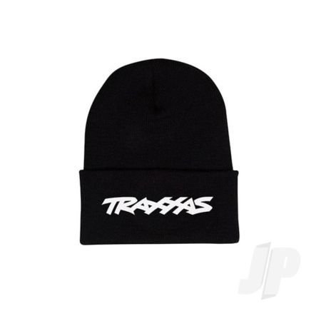 Traxxas Logo Fold Beanie Black Osfa (TRX1189-BLK-AD)