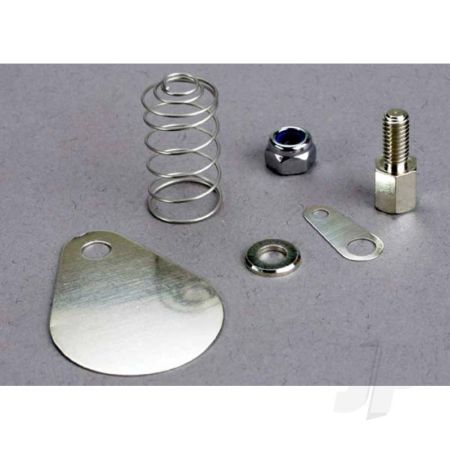 Traxxas Antenna Spring / Connector Terminal / Antenna Post With Washer & Nut / Antenna Plate (TRX1524)