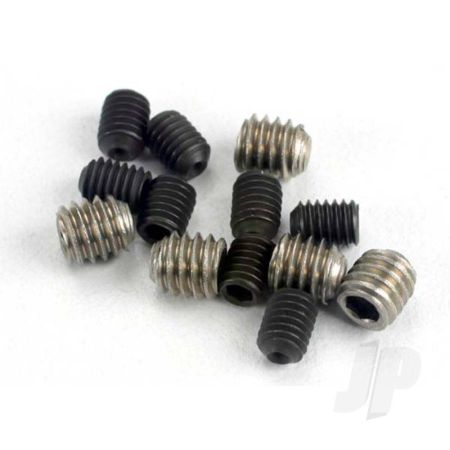 Traxxas Set (Grub) Screws, 3X4Mm (8 Pcs) / 4X4Mm (Stainless) (4 Pcs) (TRX1548)