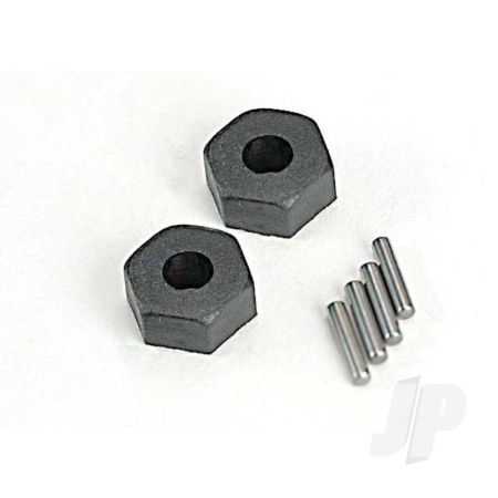 Traxxas Wheel Hubs, Hex (2 Pcs) / Stub Axle Pins (2 Pcs) (TRX1654)