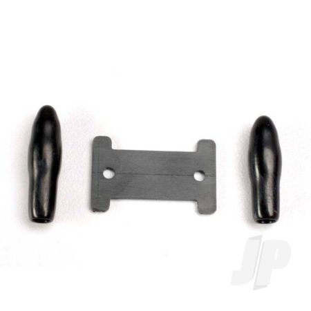 Traxxas Antenna Caps, Vinyl (2 Pcs) / Antenna Spool (TRX1926)