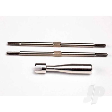 Traxxas Turnbuckles, Titanium 94Mm (Front Tie Rods) (2 Pcs) / Billet Aluminium Wrench (TRX2338X)