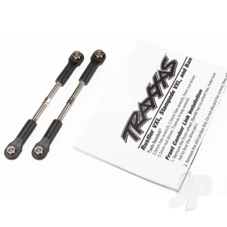 Traxxas Turnbuckles, Toe Link, 55Mm (75Mm Centre To Centre) (2 Pcs) (Assembled With Rod Ends And Hollow Balls) (TRX2445)