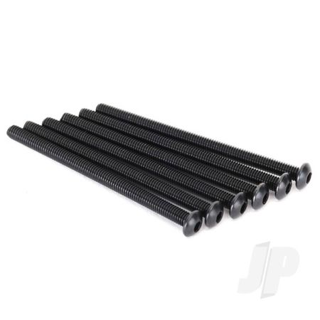 Traxxas Screws, 3X45Mm Button-Head Machine (Hex Drive) (6 Pcs) (TRX2516)