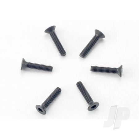 Traxxas Screws, 2.5X12Mm Countersunk Machine (Hex Drive) (6 Pcs) (TRX2526)