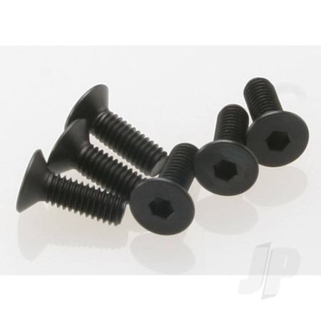 Traxxas Screws, 4X12Mm Countersunk Machine (Hex Drive) (6 Pcs) (TRX2542)
