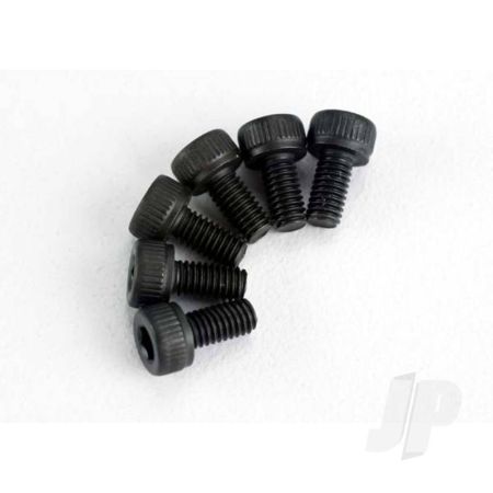 Traxxas Screws, 3X6Mm Cap-Head Machine (Hex Drive) (6 Pcs) (TRX2554)