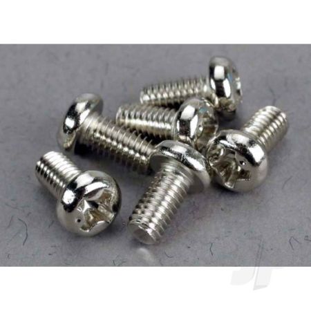 Traxxas Screws, 3X6Mm Roundhead Machine (6 Pcs) (TRX2558)