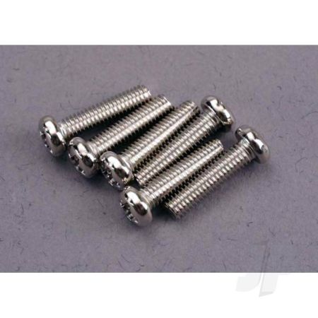 Traxxas Screws, 3X12Mm Roundhead Machine (6 Pcs) (TRX2561)