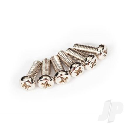 Traxxas Screws, 4X12Mm Roundhead Machine (6 Pcs) (TRX2568)