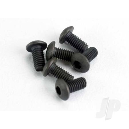 Traxxas Screws, 3X6Mm Button-Head Machine (Hex Drive) (6 Pcs) (TRX2575)