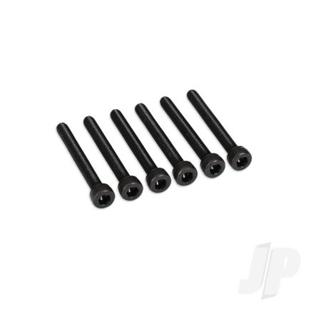 Traxxas Screws, 3X25Mm Cap-Head Machine (Hex Drive) (6) (TRX2581X)