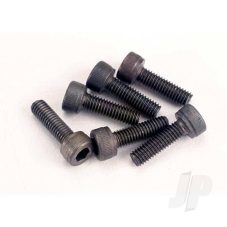 Traxxas Screws, 3X10Mm Cap-Head Machine (6 Pcs) (No Washer) (TRX2587)