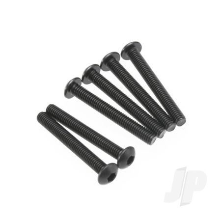 Traxxas Screws, 3X23Mm Button-Head Machine (Hex Drive) (6 Pcs) (TRX2591)