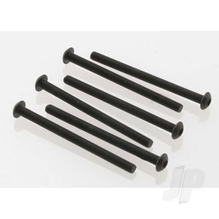 Traxxas Screws, 3X40Mm Button-Head Machine (Hex Drive) (6 Pcs) (TRX2592)