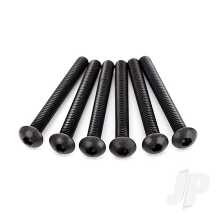 Traxxas Screws, 4X30Mm Button-Head Machine (Hex Drive) (6 Pcs) (TRX2598X)