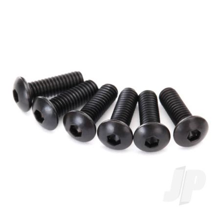 Traxxas Screws, 2.5X8Mm Button-Head Machine (Hex Drive) (6 Pcs) (TRX2617)