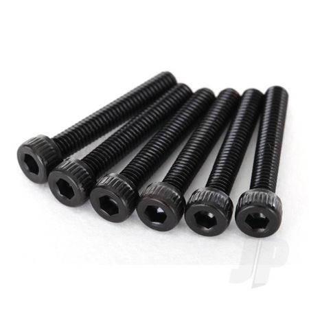 Traxxas Screws, 2.5X16Mm Cap-Head Machine (6 Pcs) (TRX2618)