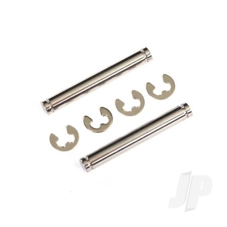 Traxxas Suspension Pins, 23Mm Hard Chrome (2 Pcs) / E-Clips (4 Pcs) (TRX2635)