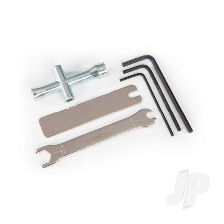 Traxxas Tool Set (Includes 1.5Mm Hex Wrench / 2.0Mm Hex Wrench / 2.5Mm Hex Wrench/ 4-Way Wrench/ 8Mm & 4Mm Wrench/ U-Joint Wrench) (TRX2748R)