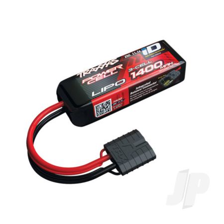 Traxxas Lipo 1400Mah 11.1V 3S 25C Id Power Cell Battery (TRX2823X)