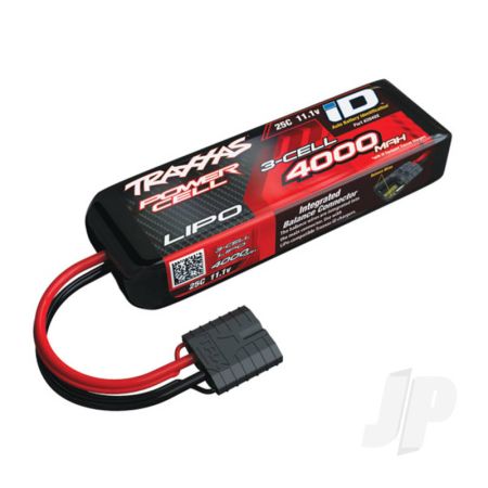 Traxxas Lipo 4000Mah 11.1V 3S 25C Id Power Cell Battery (TRX2849X)