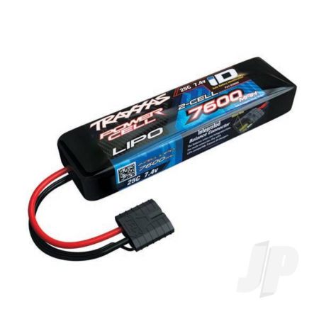 Traxxas Lipo 7600Mah 7.4V 2S 25C Id Power Cell Battery (TRX2869X)