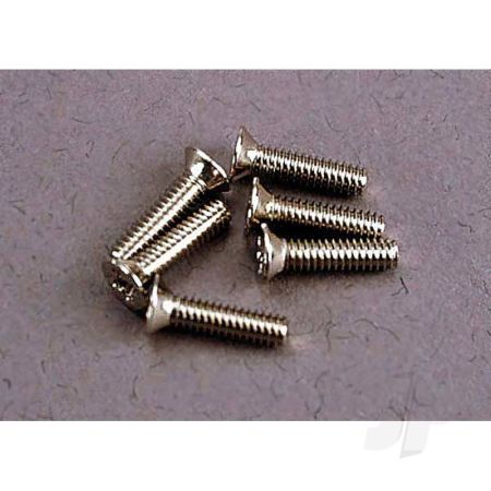 Traxxas Screws, 2X8Mm Countersunk Machine (6 Pcs) (TRX3161)