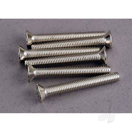 Traxxas Screws, 3X24Mm Countersunk Machine (6 Pcs) (TRX3162)