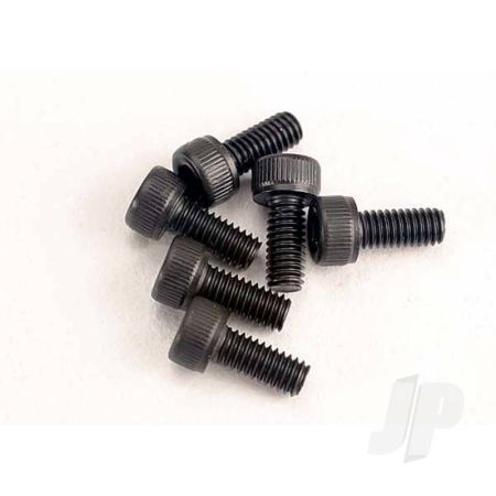 Traxxas Screws, 2.5X6Mm Cap-Head Machine (Hex Drive) (6 Pcs) (TRX3215)
