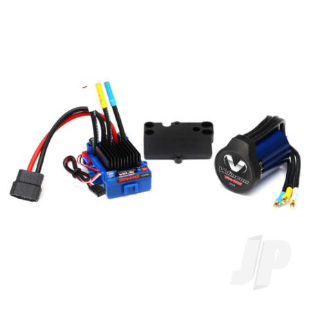 Traxxas Velineon Vxl-3S Waterproof Brushless Power System (Includes Vxl-3S Esc, Velineon 3500 Motor, And Speed Control Mounting Plate (Part #3725R)) (TRX3350R)