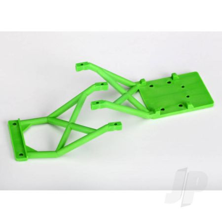 Traxxas Skid Plates, Front & Rear (Green) (TRX3623A)