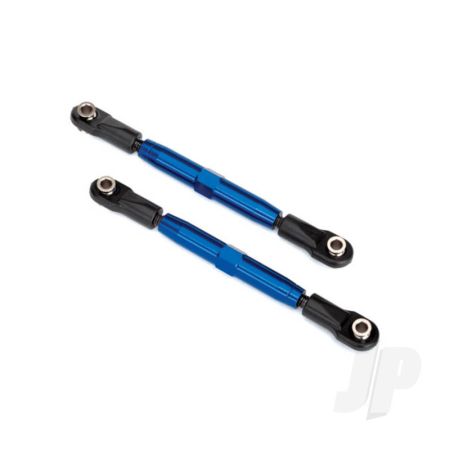 Traxxas Camber Links, Rear (Tubes Blue-Anodised, 7075-T6 Aluminium, Stronger Than Titanium) (73Mm) (2 Pcs) / Rod Ends (4 Pcs) / Aluminium Wrench (1Pc) (TRX3644X)