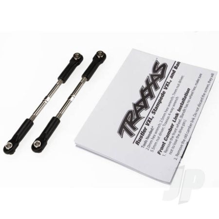 Traxxas Turnbuckles, Toe Link, 61Mm (96Mm Centre To Centre) (2 Pcs) (Assembled With Rod Ends And Hollow Balls) (Fits Stampede) (TRX3645)