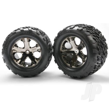 Traxxas Tyres And Wheels, Assembled Glued (2.8In) (2 Pcs) (TRX3668A)