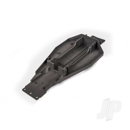 Traxxas Lower Chassis (Black) (166Mm Long Battery Compartment) (Fits Both Flat And Hump Style Battery Packs) (TRX3722X)