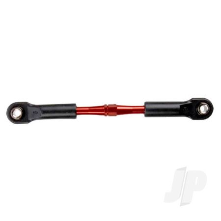 Traxxas Turnbuckle, Aluminium (Red-Anodised), Camber Link, Rear, 49Mm (1Pc) (Assembled With Rod Ends & Hollow Balls) (See Part 3741X For Complete Camber Link Set) (TRX3738)