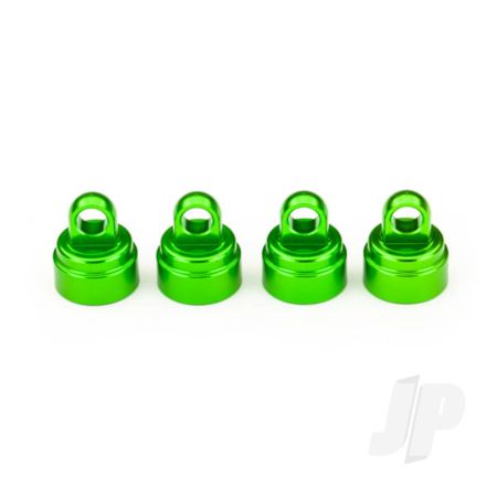 Traxxas Shock Caps, Aluminium (Green-Anodised) (4 Pcs) (Fits All Ultra Shocks) (TRX3767G)