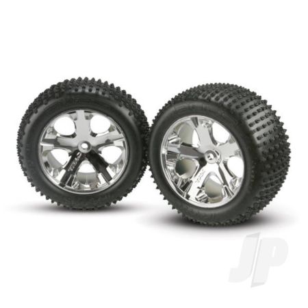 Traxxas Tyres And Wheels, Assembled Glued (2.8In) (2 Pcs) (TRX3770)
