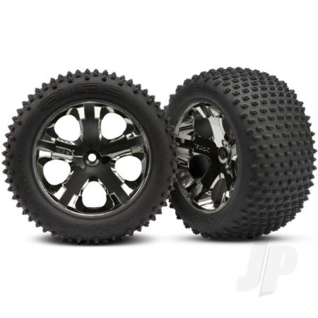 Traxxas Tyres And Wheels, Assembled Glued 2.8In (2 Pcs) (TRX3770A)