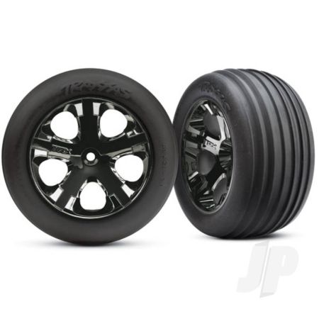 Traxxas Tyres And Wheels, Assembled Glued (2.8In) (2 Pcs) (TRX3771A)