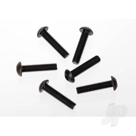 Traxxas Screws, 4X18Mm Button-Head Machine (Hex Drive) (6 Pcs) (TRX3929)