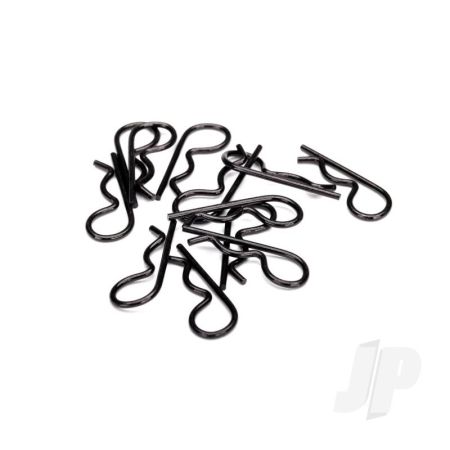 Traxxas Body Clips, Heavy Duty (Black) (12 Pcs) (TRX3934A)