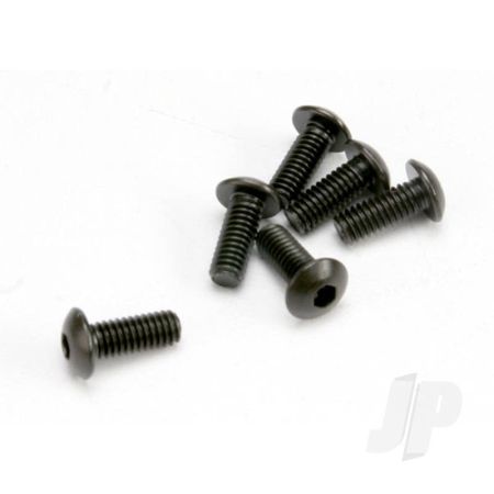 Traxxas Screws, 4X10Mm Button-Head Machine (Hex Drive) (6 Pcs) (TRX3936)