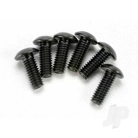 Traxxas Screws, 4X12Mm Button-Head Machine (Hex Drive) (6 Pcs) (TRX3937)
