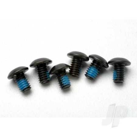 Traxxas Screws, 4X6Mm Button-Head Machine (Hex Drive) ( With Threadlock) (6 Pcs) (TRX3939)