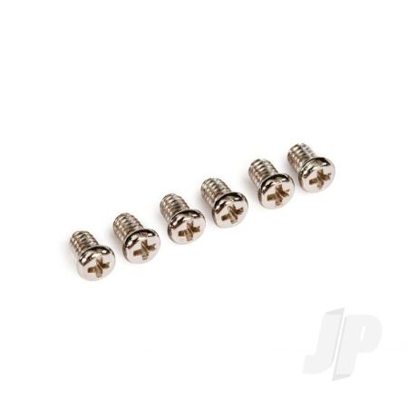 Traxxas Low Speed Spray Bar Screws, 2X4Mm Roundhead Machine Screws (6 Pcs) (TRX4051)